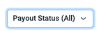 Payout Status dropdown default set to All.