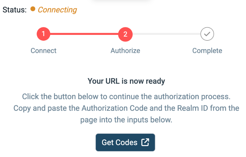 QuickBooks integration status